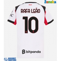 AC Milan Rafael Leao #10 Gostujuci Dres za Ženska 2025-26 Kratak Rukav